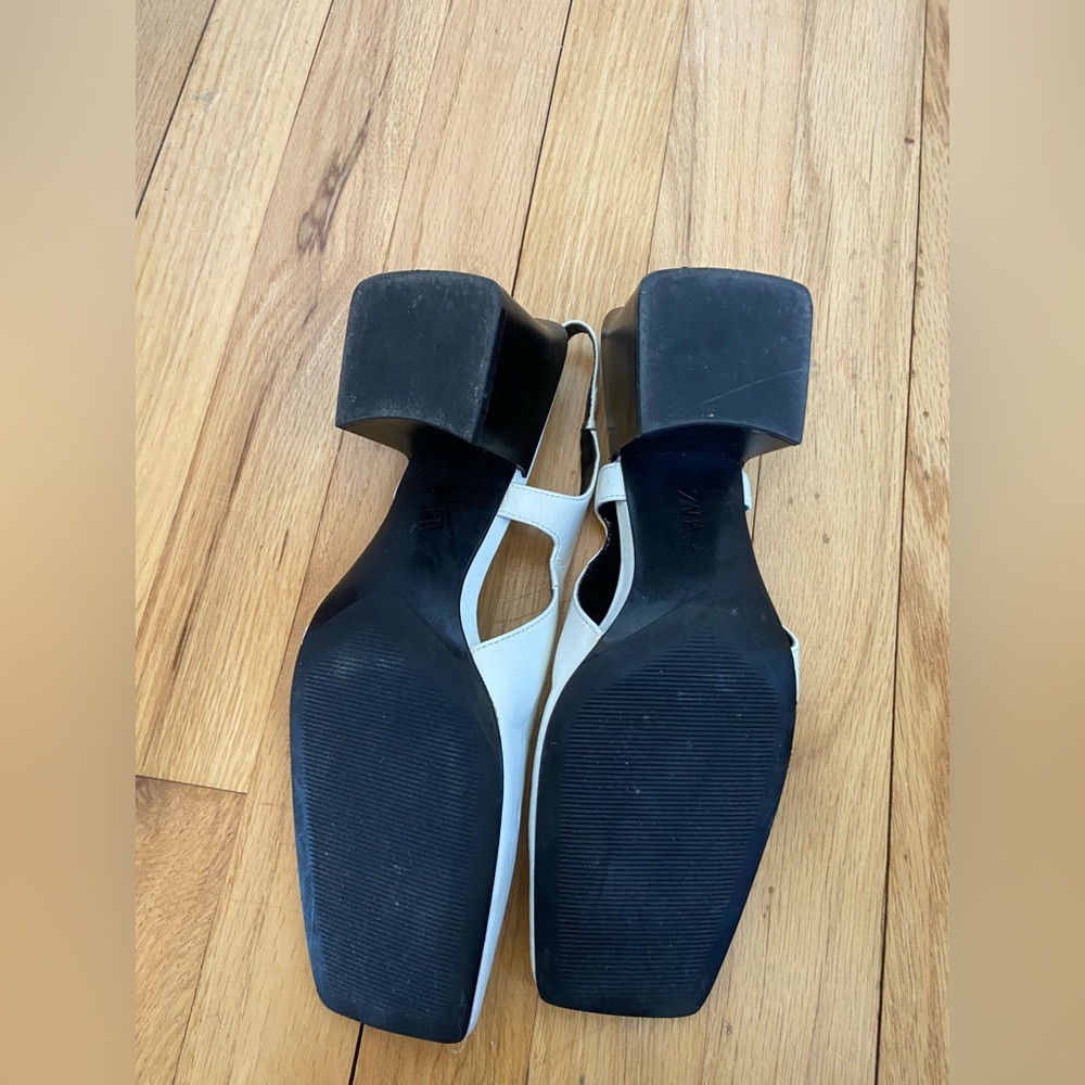 Zara Squared Slingbacks - 6.5 - Picture 6 of 7